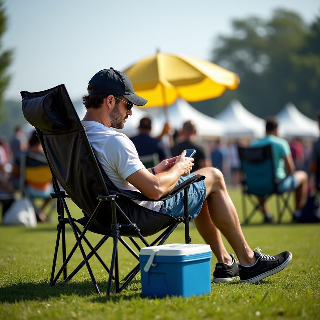 line stander texting client