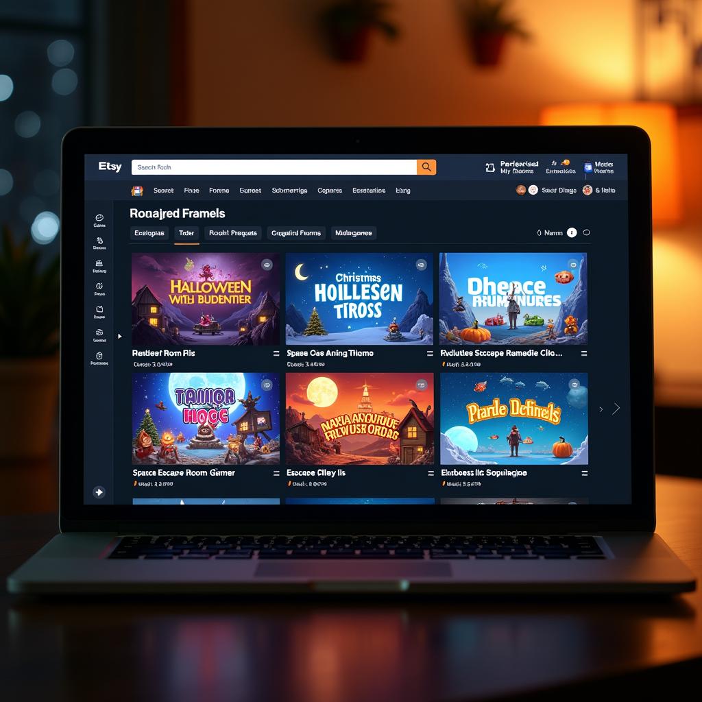 escape games for sale on Etsy