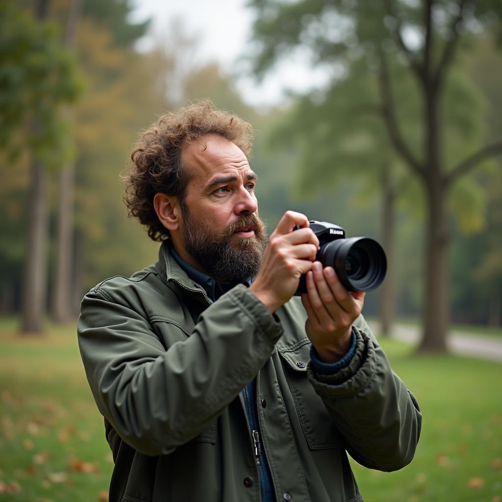 Teaching outdoor wildlife photo class